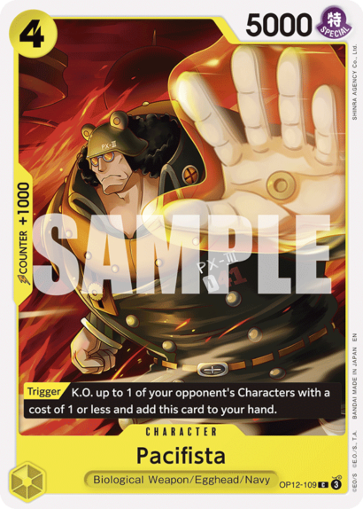 One Piece Card Game Pacifista