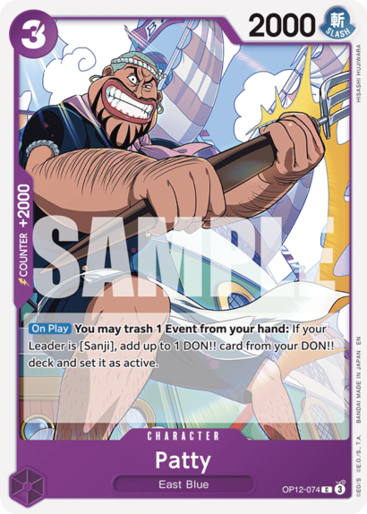 One Piece Card Game Patty