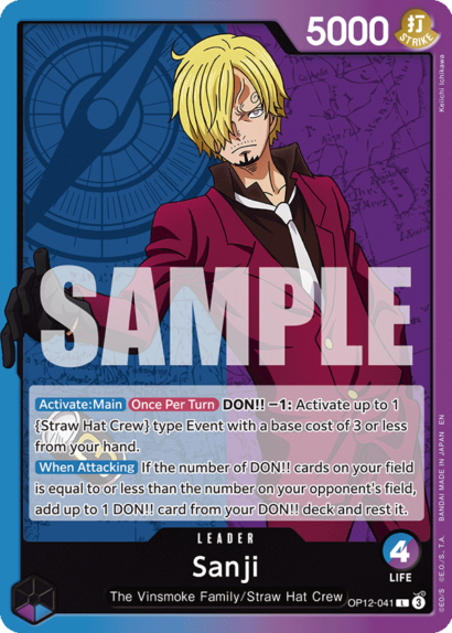One Piece Card Game Sanji