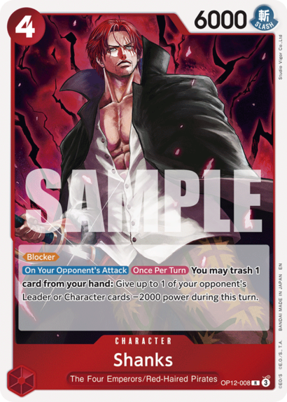 One Piece Card Game Shanks