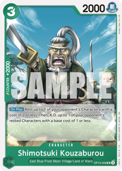 One Piece Card Game Shimotsuki Kouzaburou