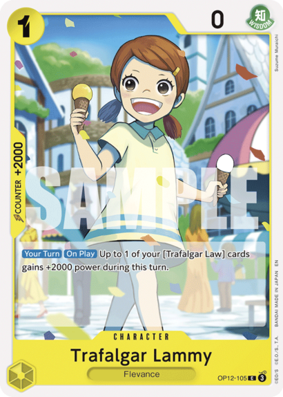 One Piece Card Game Trafalgar Lammy